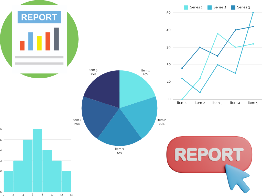 PLM solution reporting
